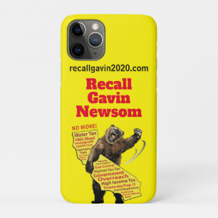Funda Para iPhone 11 Pro Recuerde Gavin Newsom