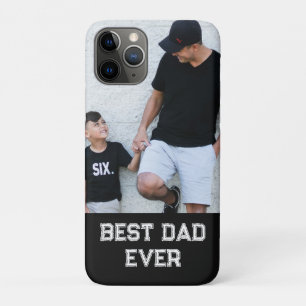 Funda Para iPhone 11 Pro Recuerdo personalizable del Día del Padre con foto