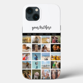 Funda Para iPhone 13 Recuerdos de amor familiares fotográficos personal