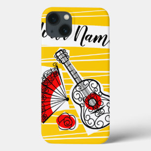 iPhone 13 Recuerdos españoles Nombre funda para iPad vertica