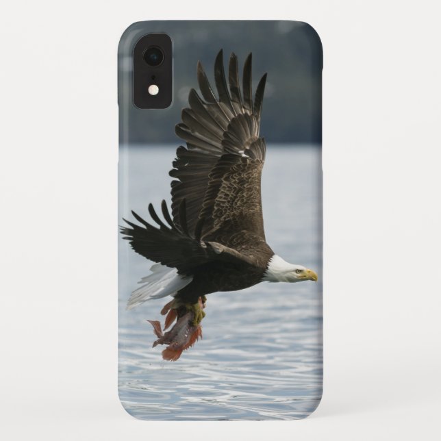Funda De Case-Mate Para iPhone Recuperación de peces de águila calva (Reverso)
