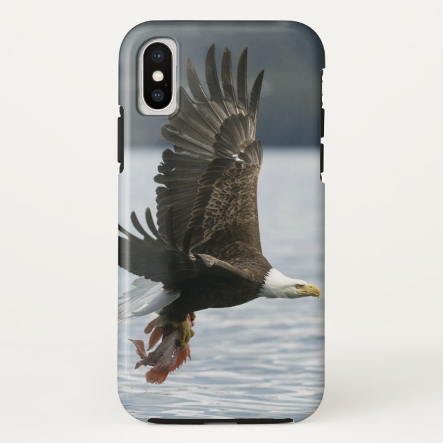 Funda De Case-Mate Para iPhone Recuperación de peces de águila calva (Reverso)
