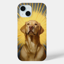 Funda Para iPhone 15 Recuperación de Saint Labrador