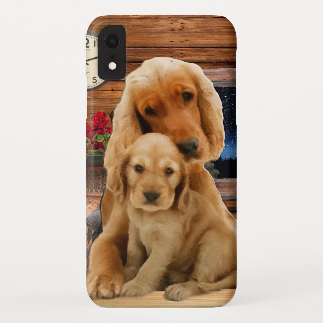 Funda De Case-Mate Para iPhone Recuperador de Labrador (Reverso)