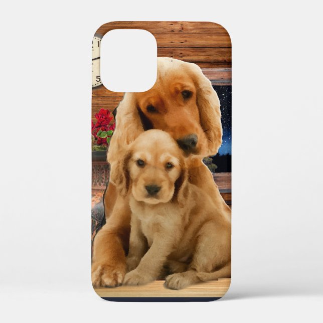 Funda De Case-Mate Para iPhone Recuperador de Labrador (Reverso )