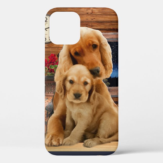 Funda De Case-Mate Para iPhone Recuperador de Labrador (Reverso )