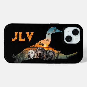 Funda Para iPhone 15 Recuperador de labrador personalizado