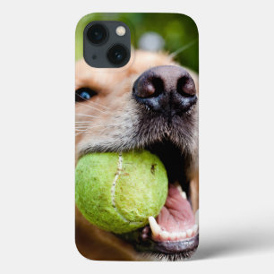 Funda Para iPhone 13 Recuperador de oro con bola de tenis