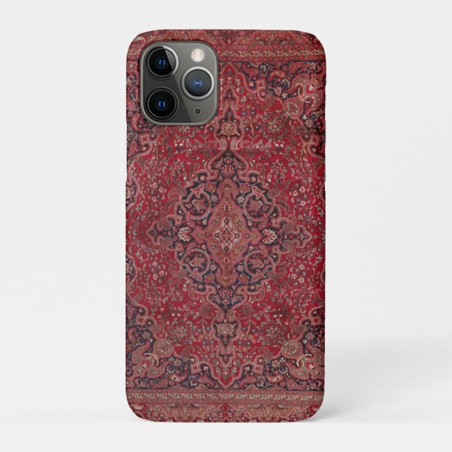 Funda De Case-Mate Para iPhone Red Antique Carpet (Reverso)