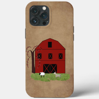 Funda Para iPhone 13 Pro Max Red Barn