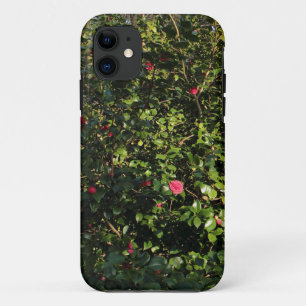 Funda Para iPhone 11 Red Camellia Bush