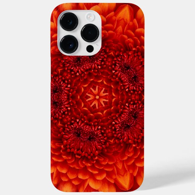 FUNDA DE Case-Mate PARA iPhone RED DAHLIA (Reverso)