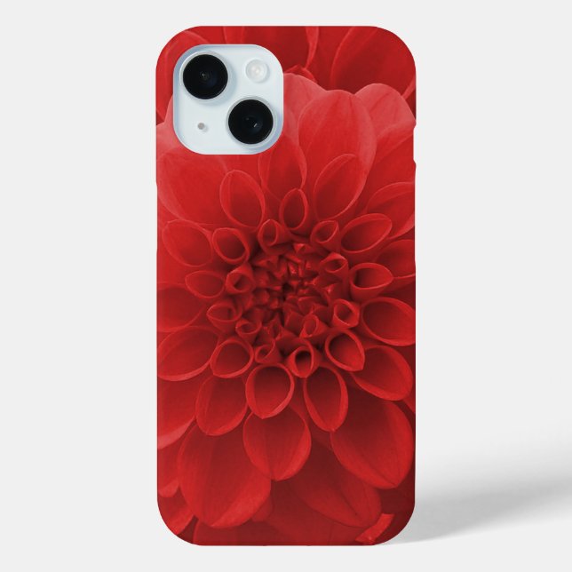 Funda De Case-Mate Para iPhone Red Dahlia (Reverso )