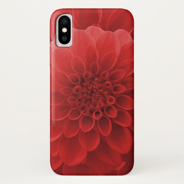 Funda De Case-Mate Para iPhone Red Dahlia (Reverso)