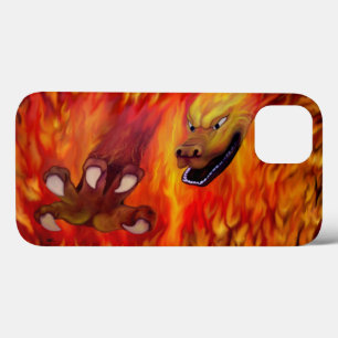 Funda Para iPhone 13 Red Dragon Claw