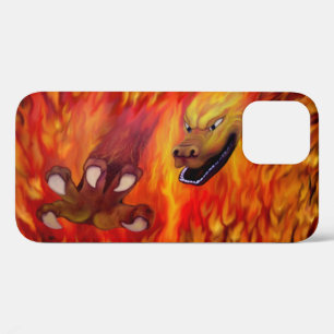 Funda Para iPhone 12 Red Dragon Claw