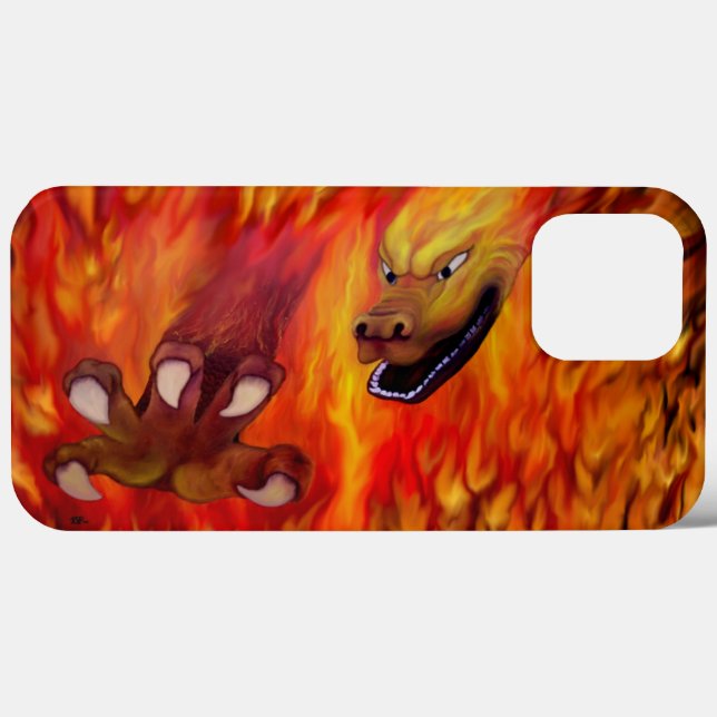 Funda De Case-Mate Para iPhone Red Dragon Claw (Reverso  (Horizontal))