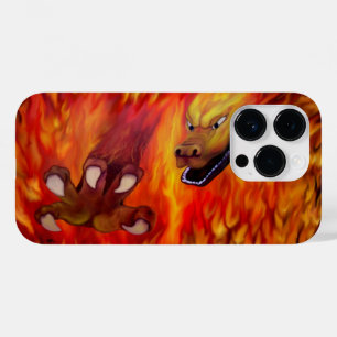 Funda Para iPhone 14 Pro De Case-Mate Red Dragon Claw