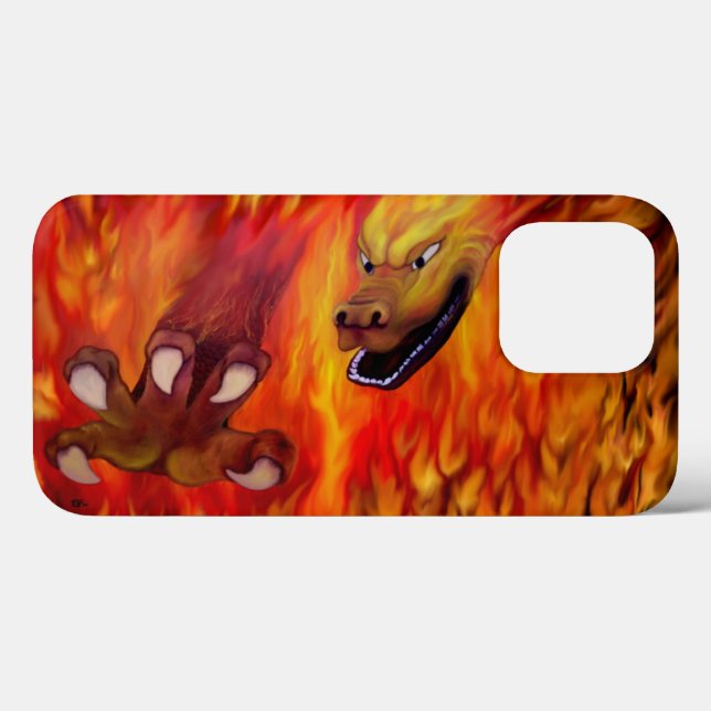 Funda De Case-Mate Para iPhone Red Dragon Claw (Reverso  (Horizontal))