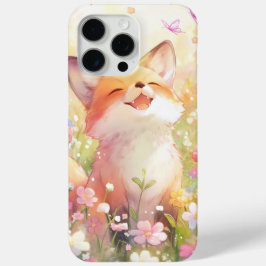Funda Para iPhone 15 Pro Max Red Fox Meadow Melody