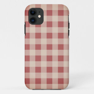 Funda Para iPhone 11 Red Gingham