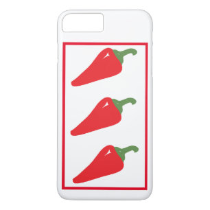 Funda Para iPhone 8 Plus/7 Plus Red Hot Chili Peppers sobre fondo blanco