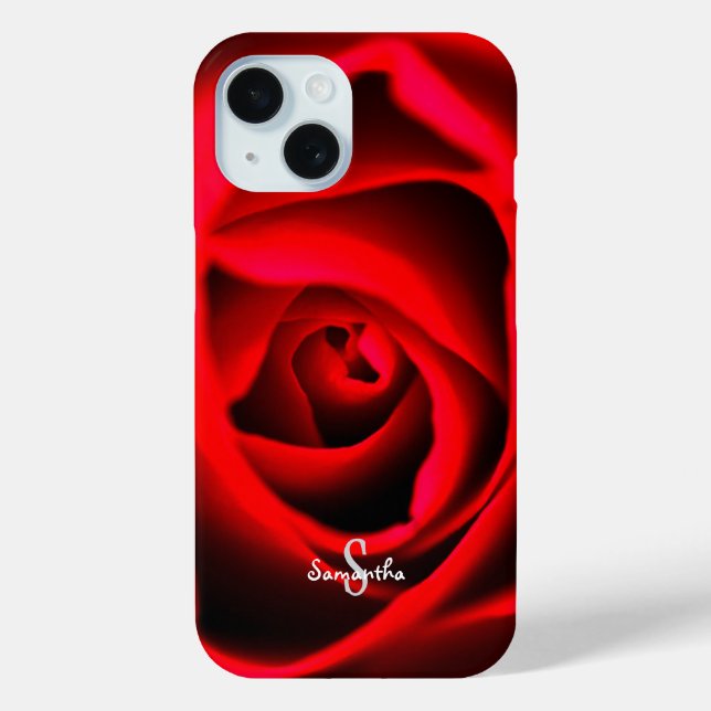 Funda De Case-Mate Para iPhone Red Rose Phone case (Reverso )