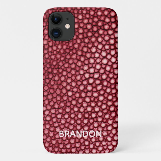 Funda De Case-Mate Para iPhone Red Stingray (Reverso)