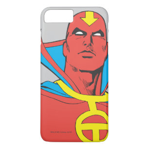 Funda Para iPhone 8 Plus/7 Plus Red Tornado Detrás De Cityscape
