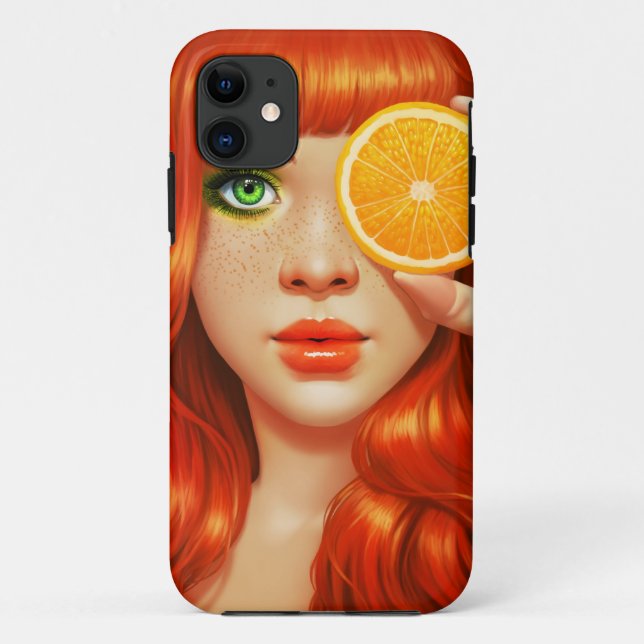 Funda De Case-Mate Para iPhone RedOrange (Reverso)