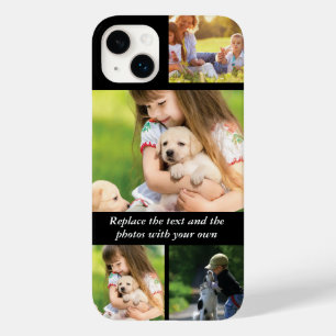 Funda Para iPhone 14 Plus De Case-Mate Reemplaza el texto y las fotos con los tuyos