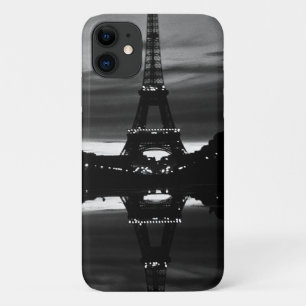 Funda Para iPhone 11 Reflejo de la torre Eiffel de la Francia de la Vin