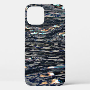 Funda Para iPhone 12 Reflejo de olas de agua de lago