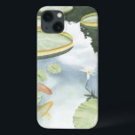 Funda Para iPhone 13 Reflexión de Koi Pond con peces y lirios<br><div class="desc">Pon tu reflejo en este atractivo estanque koi. Mira cómo los peces parecen nadar y las lirios flotan delante de ti gracias a la representación de Chariklia Zarris. ¡Esto haría un regalo increíble para un miembro de la familia o para tu otro miembro significativo!</div>