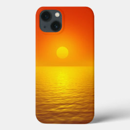 Funda Para iPhone 13 Reflexión del atardecer