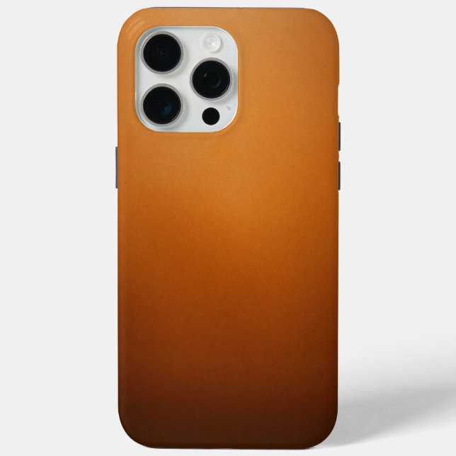 Funda De Case-Mate Para iPhone reflexión naranja (Reverso )