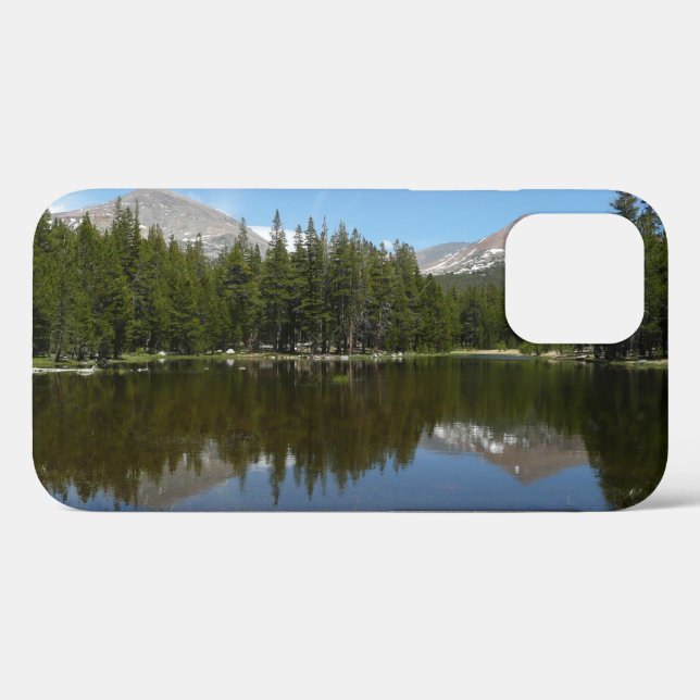 Funda De Case-Mate Para iPhone Reflexión sobre el lago Yosemite (Reverso  (Horizontal))