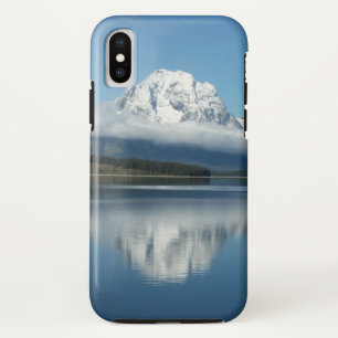Funda Para iPhone XS Reflexión sobre el Monte Moran en Grand Teton