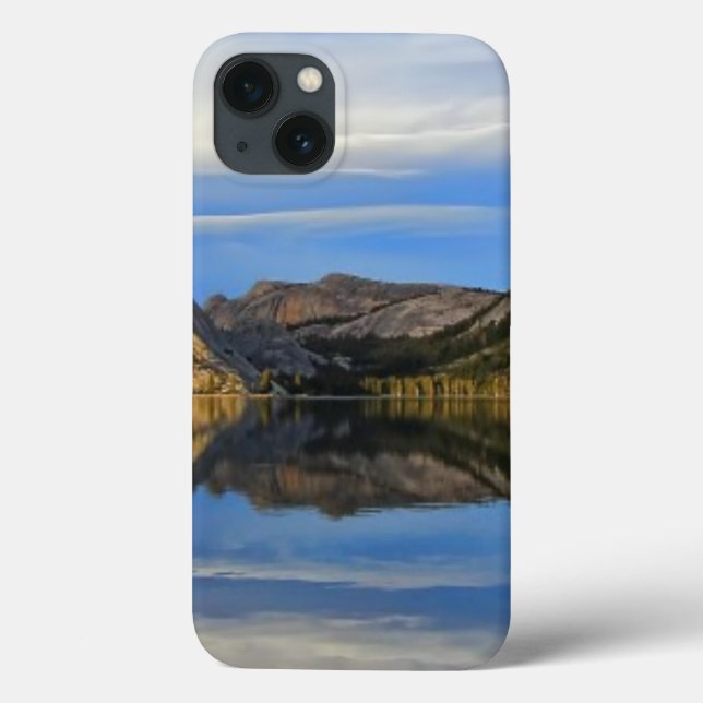 Funda De Case-Mate Para iPhone Reflexiones en el lago Tenaya (Reverso)