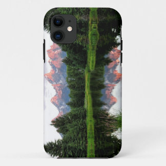 Funda Para iPhone 11 Reflexiones magníficas de Teton sobre la charca