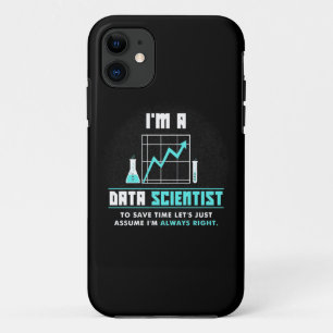Funda Para iPhone 11 Regalo científico   Soy Científico De Datos