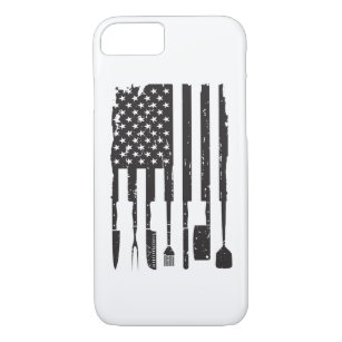 Funda Para iPhone 8/7 Regalo culinario de la bandera americana de los