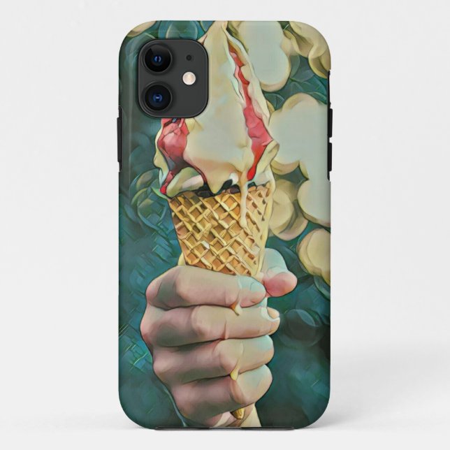 Funda De Case-Mate Para iPhone Regalo de amante de los helados (Reverso)