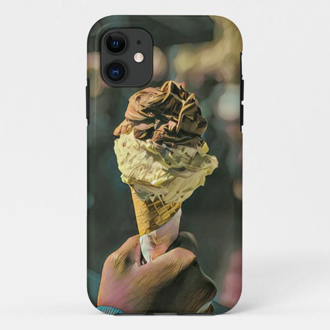 Funda De Case-Mate Para iPhone Regalo de amante de los helados (Reverso)