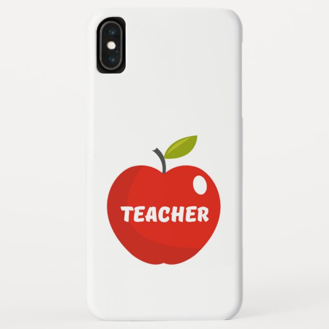 Funda De Case-Mate Para iPhone Regalo de Apple para profesores (Reverso)