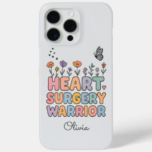 Funda Para iPhone 15 Pro Max Regalo de cirugía de corazón anatómico floral pers