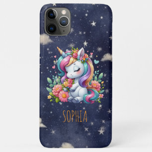 Funda Para iPhone 11 Pro Max Regalo de Cumpleaños Mágico Unicornio Colorido par