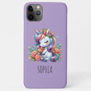 Funda Para iPhone 11 Pro Max Regalo de cumpleaños mágico y colorido para niñas 