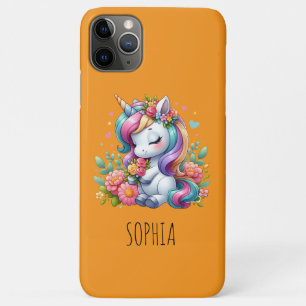 Funda Para iPhone 11 Pro Max Regalo de cumpleaños mágico y colorido para niñas 