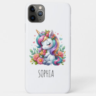 Funda Para iPhone 11 Pro Max Regalo de cumpleaños mágico y colorido para niñas 